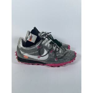 Nike x Off-White Waffle Racer Fuchsia Size 11 Womens / 9.5 Mens CD8180-001